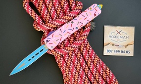 Microtech Exclusive Dessert Warrior UTX-85 Donut Pink