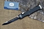 Microtech Halo 6 S/E OTF Automatic Knife Black 251-1