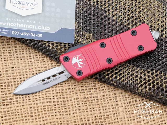 Microtech Troodon Mini D/E CA Legal OTF  238-10 RD