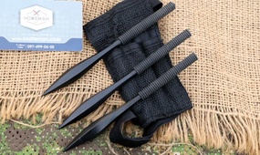 Набор метательных ножей Black spear