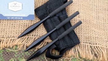 Набор метательных ножей Black spear