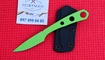 Neck knife RealSteel Marlin Zombie Green