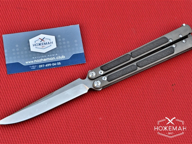 Нож бабочка на подшипниках Maxace Covenant Balisong (реплика)