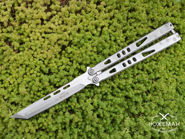 Нож бабочка Microtech Tachyon II white tanto