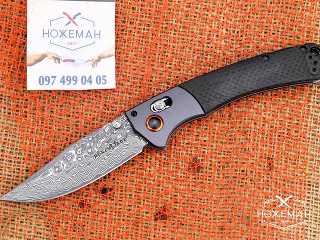Нож Benchmade Crooked River Damascus 15080
