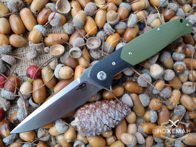 Нож Bestech Knives Swordfish green