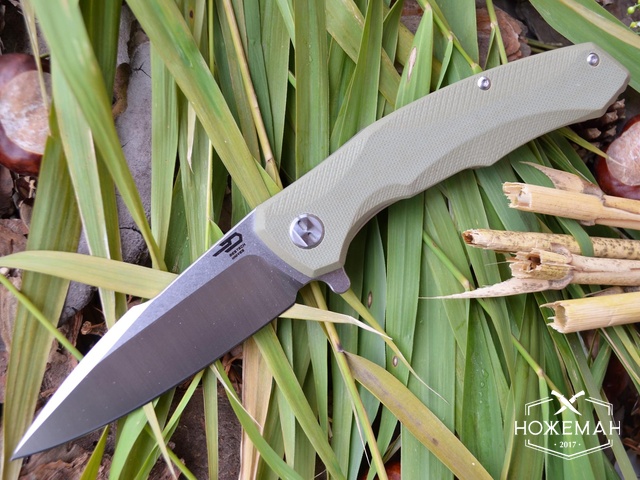 Нож складной Bestech Knives Warwolf desert