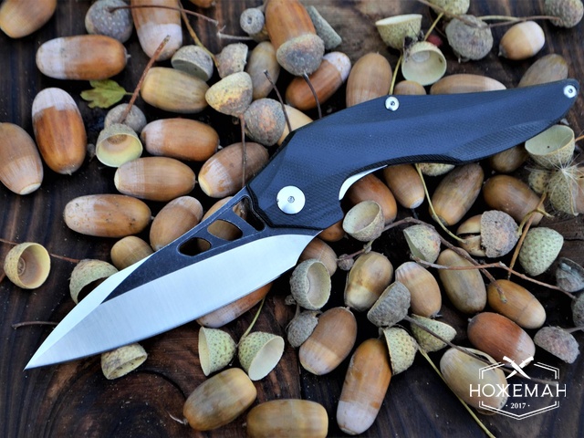 Нож Brous Blades Isham Raven Flipper