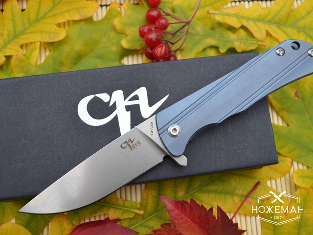 Нож CH OUTDOOR CH3001 blue