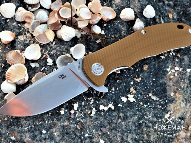 Нож CH Outdoor CH3504 G10 Tan