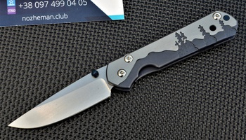 Нож Chris Reeve Small Sebenza 21 Unique Graphic Forest