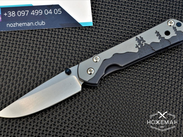 Нож складной Chris Reeve Small Sebenza 21 Unique Graphic Forest