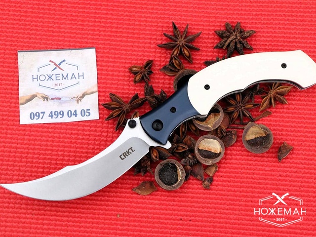 Нож CRKT Ritual Assisted Ivory 7471