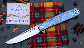 Нож RealSteel G-Frame TC09 Blue Digicamo limited edition