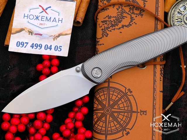 Нож KB Pioneer Wave Milling Handle