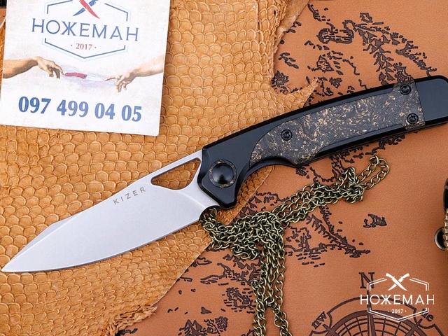 Нож Kizer Ara Gold Flake Ki3729A1