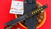 Нож Kizer Kwaiken Black Yellow G10