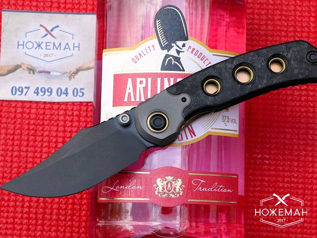 Нож Kizer Pioneer Marble Carbon