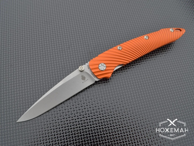 Нож Kizer Sliver Sunburst orange