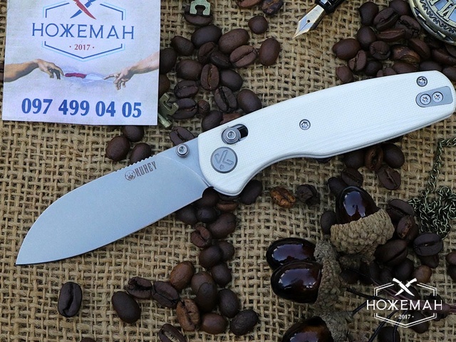 Нож Kubey Breeze White