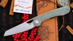 Нож Kubey Elang Green Micarta