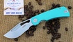 Нож Kubey Gurkha Tiffany Blue KU397B