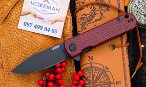 Нож Kubey NEO Red Gmascus