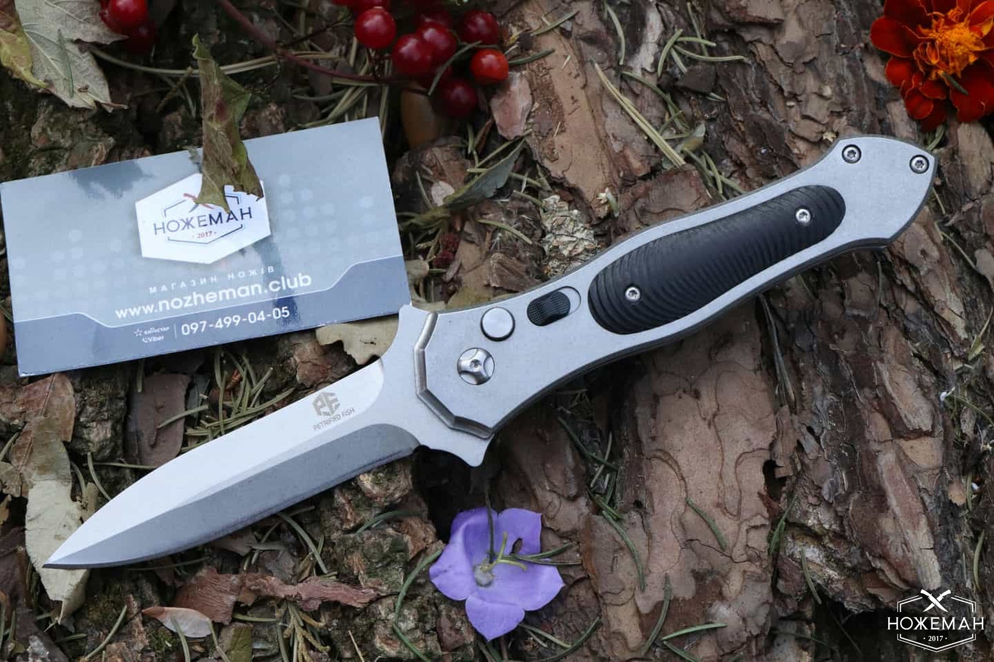 Нож Petrified Fish PF717W Thug купить в Украине, Киеве, Харькове.