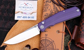 Нож Petrified Fish PFP14 Lis Purple G10