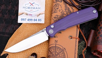 Нож Petrified Fish PFP14 Lis Purple G10