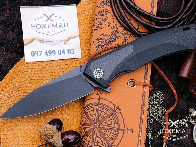 Нож Petrified Fish Pub PF838CDW