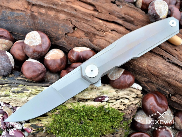 Нож Real Steel S3 Puukko Flipper cold copper 9512