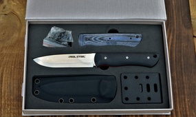 Нож RealSteel Bushcraft individual Blue/Black