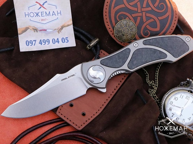 Нож RealSteel Exorcist Three Inlays