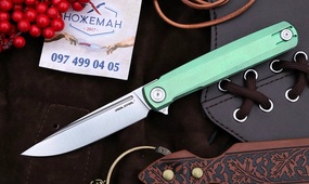 Нож RealSteel G-Frame Spring Green 7874TS03