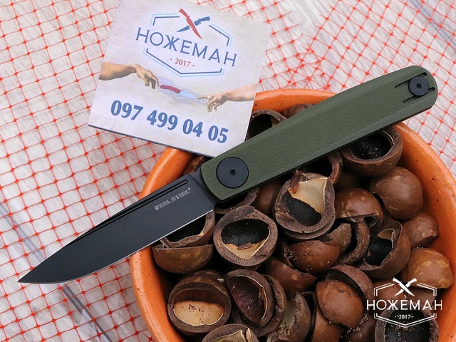 Нож RealSteel Gslip Compact Green G10