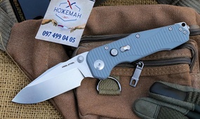 Нож RealSteel Ironclad Grey G10 Tanto