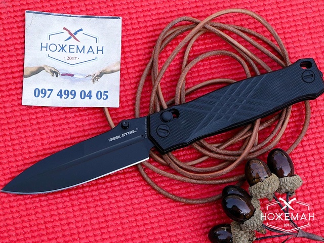 Нож RealSteel Muninn PVD Black G10