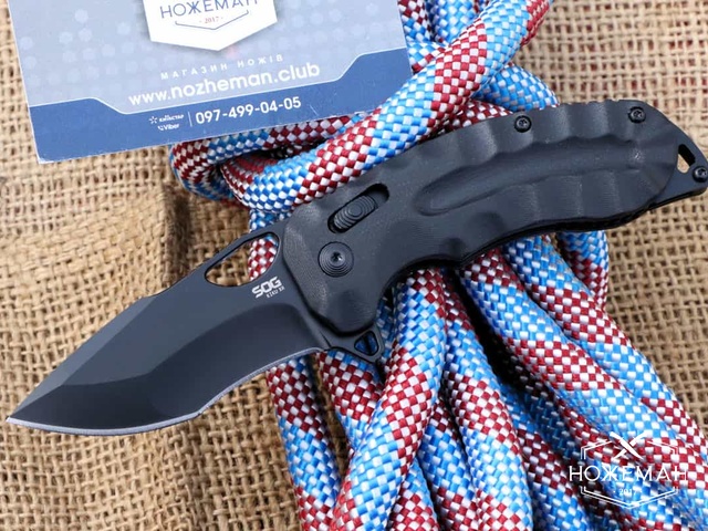 Нож SOG Kiku XR Blackout