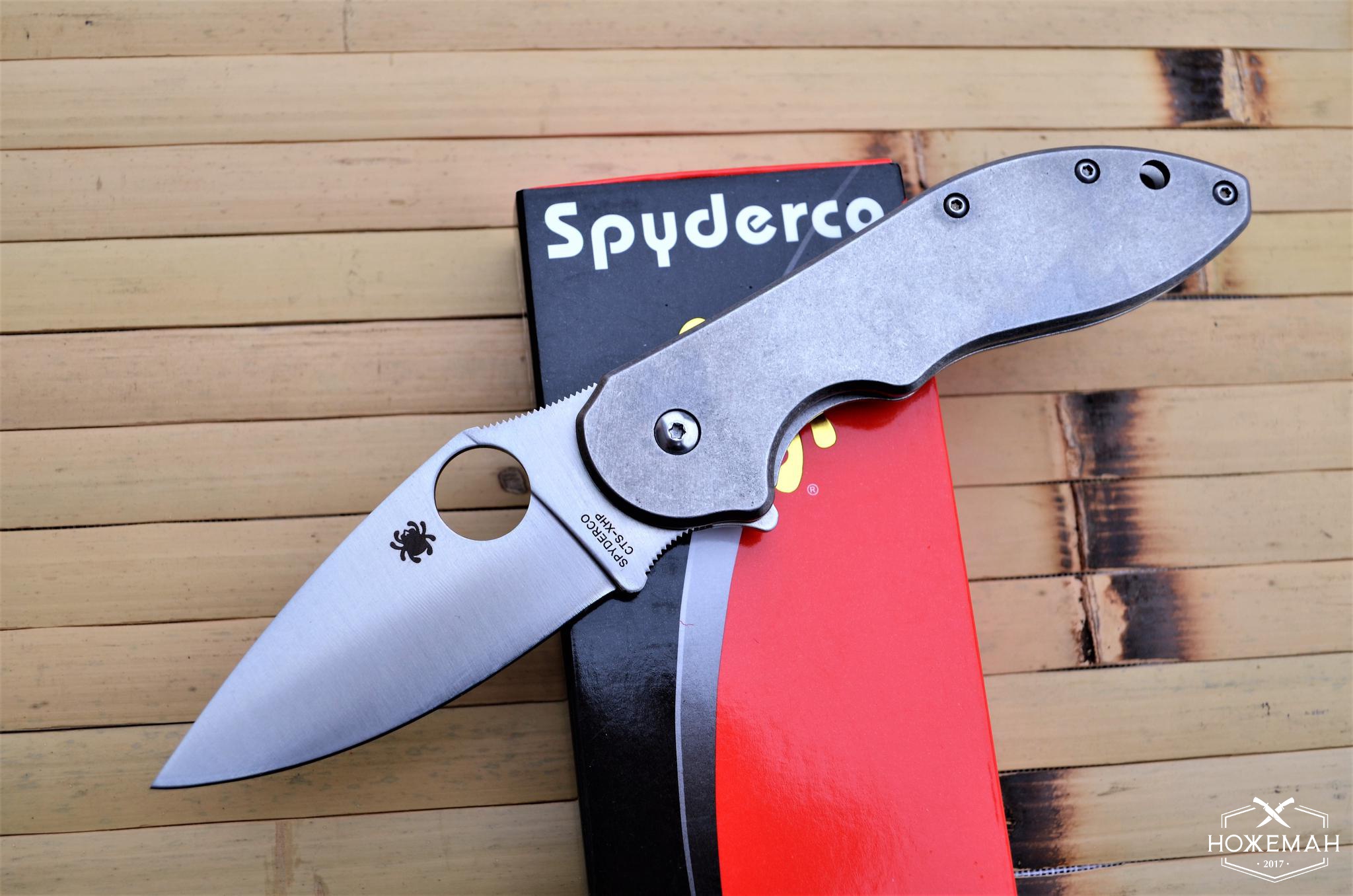 Нож складной Spyderco Domino C172 - купить оригинальные ножи Спайдерко ...