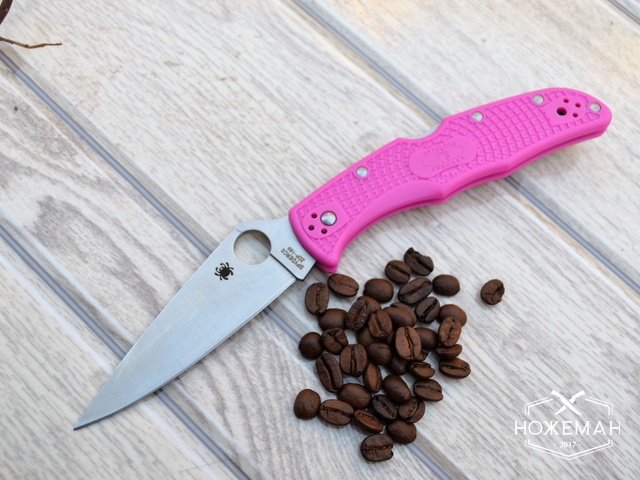 Нож Spyderco Endura C10 pink