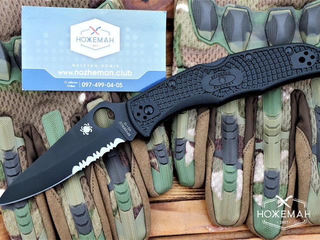 Складной нож Spyderco Endura 4 Tactical C10PSBBK