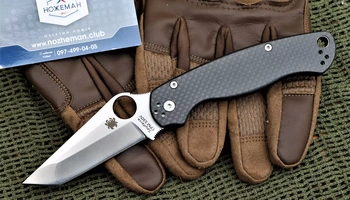 Нож Spyderco Para Military 2 C81 Carbon Tanto