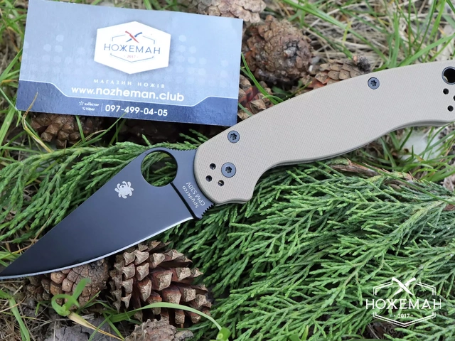 Складной нож Spyderco Para-Military 2 C81 Desert