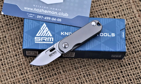 Нож на ключи SRM 418S premium titanium