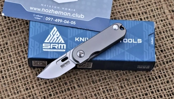 Нож на ключи SRM 418S premium titanium