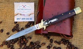 Нож стилет AKC Leverletto Plus Snake Wood