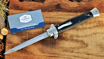 Нож стилет фронтального выброса