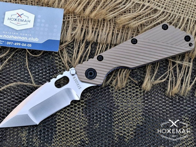 Нож Strider SMF Tanto Brown G-10