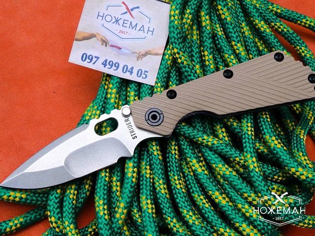 Нож Strider SMF Cold Flame Timascus